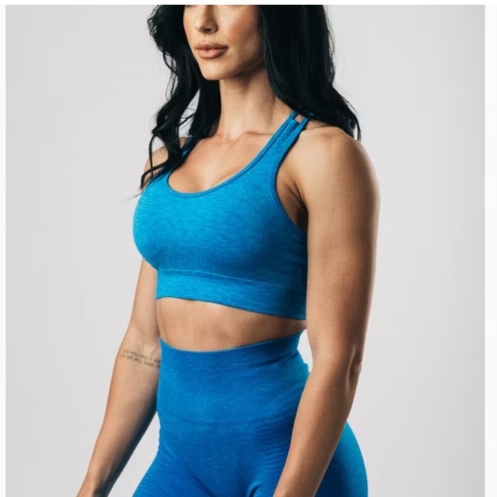 Alphalete Revival Bra - Palace Blue - S